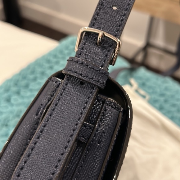 Bally | Supra MD 17 Crossbody - Blue/ Red Stripe - Picture 7 of 10